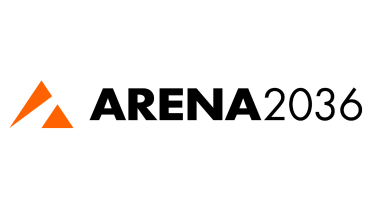 Das Bild zeigt das Logo der ARENA2036 e.V